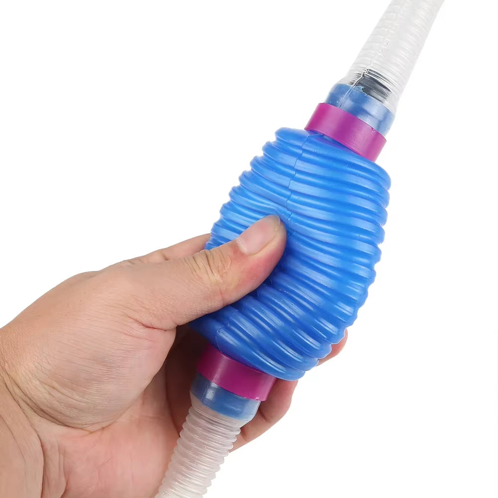 Semi-Automatic Aquarium Clean Vacuum Water Change Changer Gravel Aquarium Simple Fish Tank Vacuum Siphon Pump Cleaner